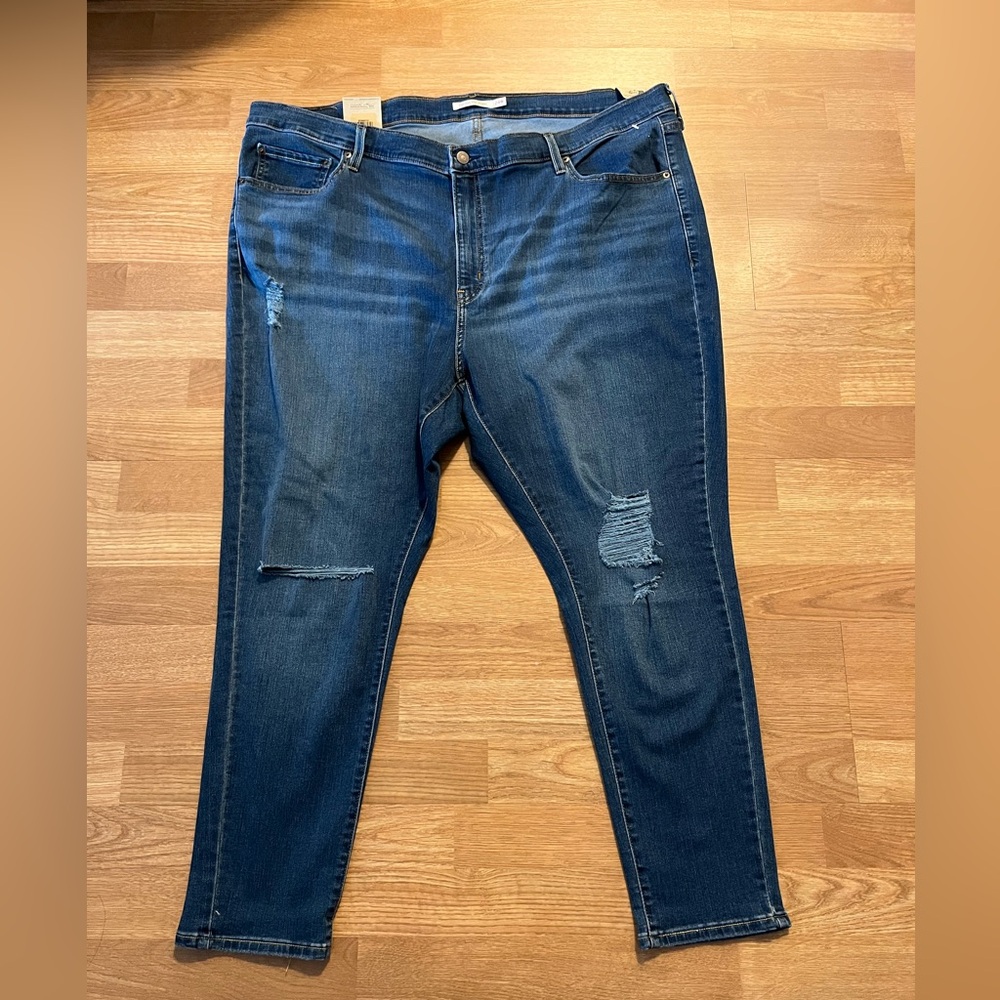 Levi’s 721 High Rise Skinny Jeans - Women’s 24W - Blue - New With Tags